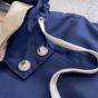 MIU MIU Panama cotton and technical pongé blouson jacket
