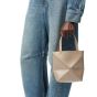 LOEWE Mini Puzzle Fold tote in shiny calfskin