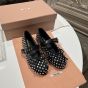 MIU MIU Leather ballerinas