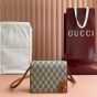 Gucci GG Emblem super mini shoulder bag