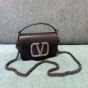 VALENTINO GARAVANI LOCÒ SMALL SHOULDER BAG WITH JEWEL LOGO