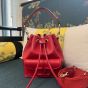 VALENTINO GARAVANI LOCÒ CALFSKIN BUCKET BAG