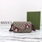 Gucci GG mini shoulder bag with cat detail