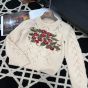 Valentino EMBROIDERED WOOL SWEATER