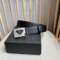 Prada Saffiano leather belt