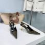 YSL LEE SLINGBACK PUMPS IN PATENT LEATHER