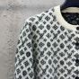 LV Monogram Brushed Knit Cardigan 