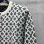 LV Monogram Brushed Knit Cardigan 