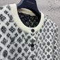 LV Monogram Brushed Knit Cardigan 