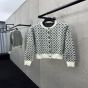 LV Monogram Brushed Knit Cardigan 