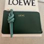 LOEWE Knot coin cardholder in shiny nappa calfskin