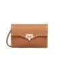 Valentino SMALL ROCKSTUD GRAINY CALFSKIN CROSSBODY BAG