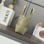 LOEWE Mini Puzzle Fold tote in shiny calfskin