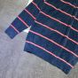 MIU MIU Striped viscose polo shirt
