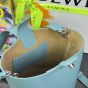 LOEWE Mini Pebble bucket in smooth calfskin