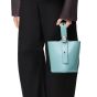 LOEWE Mini Pebble bucket in smooth calfskin