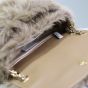 YSL NIKI large in shearling