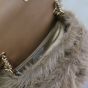 YSL NIKI large in shearling