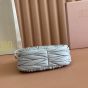 MIU MIU Wander matelassé nappa leather hobo mini-bag