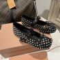 MIU MIU Leather ballerinas