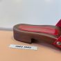 MIU MIU Patent leather clogs