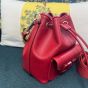 VALENTINO GARAVANI LOCÒ CALFSKIN BUCKET BAG
