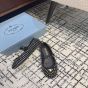 Prada Suede ballerinas with crystals