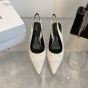 CELINE ALMA TRIOMPHE SLINGBACK in PATENT CALFSKIN