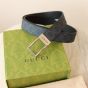 Gucci GG belt with rectangular buckle