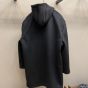 Celine college long parka in double-face wool