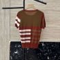 Hermès Cashmere "Garde-Robe Pop" short-sleeve sweater