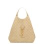 YSL ICARE maxi shopping bag in quilted nubuck suede