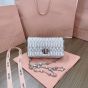 Miu Crystal nappa leather and crystal mini-bag