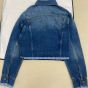 MIU MIU Washed denim blouson jacket