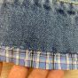 MIU MIU Washed denim blouson jacket