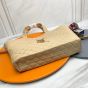 YSL ICARE maxi shopping bag in quilted nubuck suede