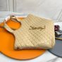 YSL ICARE maxi shopping bag in quilted nubuck suede