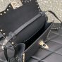 Valentino SMALL ROCKSTUD GRAINY CALFSKIN CROSSBODY BAG