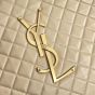 YSL ICARE maxi shopping bag in quilted nubuck suede