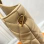 YSL ICARE maxi shopping bag in quilted nubuck suede