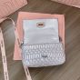 Miu Crystal nappa leather and crystal mini-bag