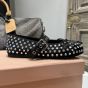 MIU MIU Leather ballerinas