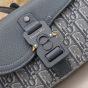Dior Mini Saddle Messenger Bag with Flap
