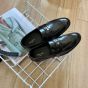 CELINE MALAQUAIS TRIOMPHE LOAFER in POLISHED BULL