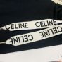CELINE LOOSE HOODIE IN COTTON FLEECE