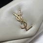 YSL Calypso small in plunged lambskin