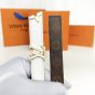 Pretty LV Enamel 20mm Reversible Belt