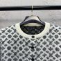 LV Monogram Brushed Knit Cardigan 