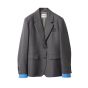 MIU MIU Single-breasted gabardine jacket