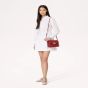 Valentino SMALL ROCKSTUD GRAINY CALFSKIN CROSSBODY BAG